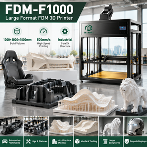 Nueva Impresora 3D Automática de Gran Tamaño 1000x1000x1000mm con PLA y Aluminio para Componentes Marinos, Prototipos de Barcos, Piezas Interiores Personalizadas - Product Image 1