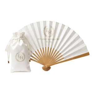 <span class=keywords><strong>Abanicos</strong></span> Plegables de Bambú Ecológicos, Recuerdos para <span class=keywords><strong>Bodas</strong></span>, Impresión de Logotipo Personalizado, Abanico de Mano Reutilizable de Estilo Chino, Regalo - Product Image 1
