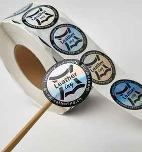 Chất Lượng Cao Tùy Chỉnh Không Thấm Nước Dính Cầu Vồng Ba Chiều Quần Áo Thương Hiệu Logo Nhãn Dán Trên Cuộn - Product Image 3