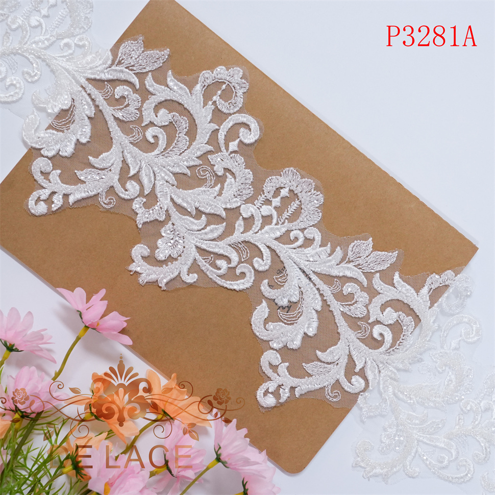 chinese dress ladies Luxury Ivory Strapless Sweetheart Wedding Dress Beaded Lace Embellished  Royal Bridal Gown DP8246