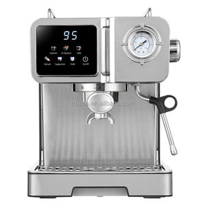 Cafetera Espresso Semiautomática Aifa de 20 Bares de Presión, 1.5 <span class=keywords><strong>L</strong></span>, Acero Inoxidable, para Hogar y Oficina - Product Image 2