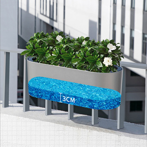 Vaso Autoirrigante BRICE, Supporto per Piante da Pavimento, Porta Fiori, Espositore per Vasi, Decorazione Rustica <span class=keywords><strong>con</strong></span> <span class=keywords><strong>Gambe</strong></span> - Product Image 6