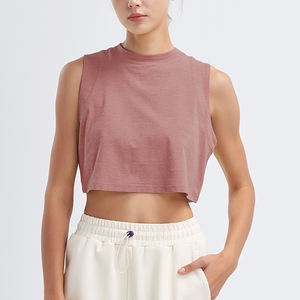 Chaleco deportivo sin mangas para mujer, transpirable, de secado rápido, holgado, con espalda abierta y recortada, camiseta de fitness para correr y hacer ejercicio. - Product Image 1