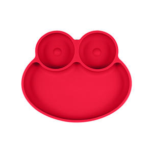 Nouveau design amusant <span class=keywords><strong>de</strong></span> conte <span class=keywords><strong>de</strong></span> fées sûr et chaud facile à nettoyer grenouille Silicone ventouses <span class=keywords><strong>de</strong></span> plateau pour enfants sans BPA pour les <span class=keywords><strong>repas</strong></span> - Product Image 2
