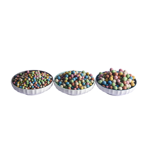 Bola <span class=keywords><strong>de</strong></span> piedra médica roja calcinada <span class=keywords><strong>de</strong></span> alta temperatura, dióxido <span class=keywords><strong>de</strong></span> silicio y óxido <span class=keywords><strong>de</strong></span> aluminio, medios filtrantes cerámicos para filtración <span class=keywords><strong>de</strong></span> agua - Product Image 1