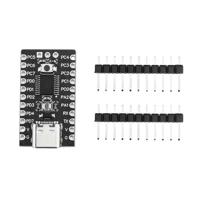 CH32V003F4P6 Core Board Development Board CH32V003 Microcontroller Module RISC-V Processor TYPE-C Interface