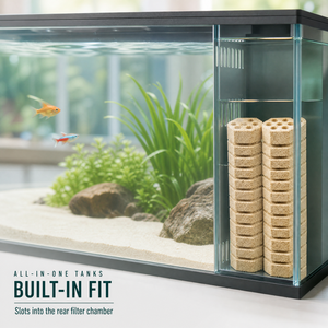 Support filtrant céramique haute porosité pour aquarium, colonne de culture de bactéries nitrifiantes - Product Image 2