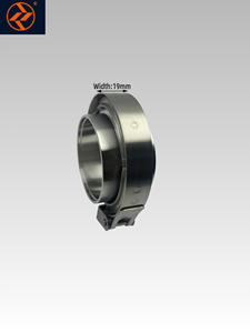 عالية الأداء بوصة المشبك مفصل المؤخرة الذكور الإناث الفولاذ المقاوم للصدأ مصقول مجموعات شفة السيارات الأكمام توربو العادم - Product Image 3