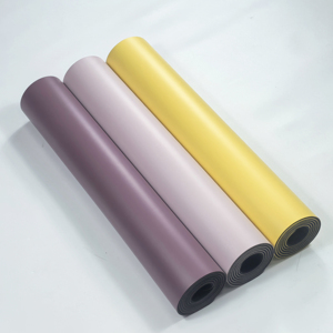 Estera <span class=keywords><strong>de</strong></span> entrenamiento <span class=keywords><strong>de</strong></span> <span class=keywords><strong>Yoga</strong></span> <span class=keywords><strong>de</strong></span> goma PU con líneas <span class=keywords><strong>de</strong></span> alineación para poses perfectas con correa <span class=keywords><strong>de</strong></span> transporte - Product Image 6