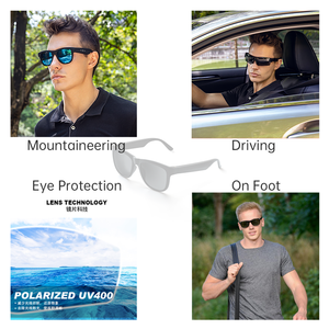 Lentille de protection des yeux polarisée UV400 <span class=keywords><strong>téléphone</strong></span> sans fil connecté <span class=keywords><strong>musique</strong></span> appel lunettes de soleil audio intelligentes pour homme - Product Image 5