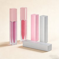 Rouge à lèvres liquide mat velours vegan et cruelty-free, haute pigmentation, longue tenue, hydratant, formule chimique de luxe, marque privée