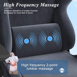 Chaise de jeu populaire à prix DDP, chaise de jeu bon marché, grande chaise de jeu en alcantara grise, chaise de jeu inclinable grande et haute, chaise de jeu gamer pro - Product Image 6