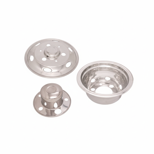 Cubierta de Rueda de Acero Inoxidable de 17.5 Pulgadas para Ford, Llanta, Conjunto de Motor - Product Image 1
