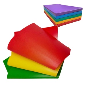 Lona Impermeable de PVC de 550gsm y 650gsm, en Rojo, Amarillo, Verde y Azul, en Rollo, para Tapetes de Gimnasio - Product Image 1