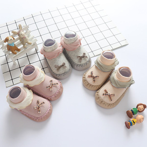 HeHe Baby childlers calzini da pavimento per bambini antiscivolo morbido primavera ed estate sottili 0-2 anni per la prima educazione calzini - Product Image 2