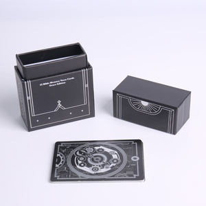 Cartas Bíblicas Personalizables de Alta Calidad, Diseño Clásico Negro Mate Duradero, Cartas de Juego con Caja Rígida - Product Image 3