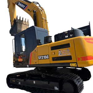Excavadora hidráulica usada de la marca SANY SY215C, 21 toneladas, duradera, eficiente, de segunda mano, excavadora de construcción, maquinaria, engranaje de Motor central - Product Image 1