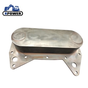 แกนทำความเย็นน้ำมันเครื่อง Xpower C9 C-9 C9.3 รุ่น 293-9367 2939367 สำหรับ E330C E330D E336D E336D2 E336E E966K E966M E972K E972M อะไหล่แท้ OEM - Product Image 1