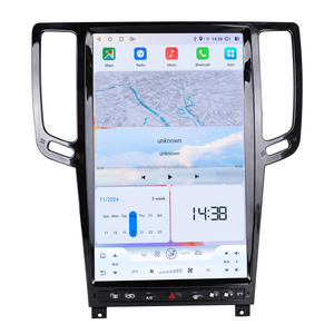 Autoradio multimédia Android style Tesla 14,5 pouces avec GPS pour Infiniti G25 G37 G37S Q60 2007-2013, écran tactile - Product Image 1