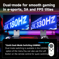 KUYCON P27Z High-energy Dual-mode Switching 16:9 Aspect Ratio 5k LED 27 inch computer gaming monitor met beugel
