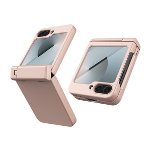 Nouveau modèle, compatible avec les téléphones pliables Samsung : Z Flip6, avec un support à ressort et une coque intégrale anti-graisse. - Product Image 5