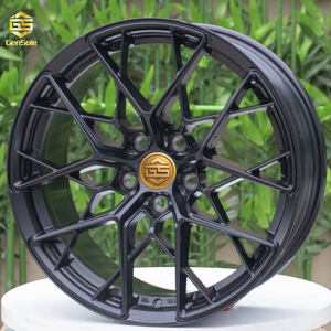 Cerchioni forgiati prezzo di fabbrica 16 17 18 19 20 21 22 pollici nero opaco 5x112 5x114.3 5x120 cerchi auto in lega di alluminio - Product Image 4