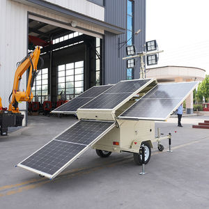 Tour d'éclairage solaire éolien extérieur Solution d'éclairage mobile et efficace - Product Image 5