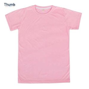 Fabricante de Ropa de Camiseta Rosa 100% Poliéster para Impresión por Sublimación Diseño Vintage con el Mejor Precio Hecho en Tailandia - Product Image 2