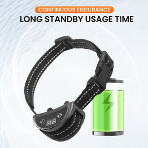 Dispositif de <span class=keywords><strong>dressage</strong></span> pour animaux de compagnie Contrôle anti-aboiement Vibration Stop Barking Dog Colliers Shock Electronic Auto Anti Bark Control Collar - Product Image 2