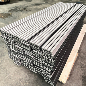 60x60 Eco Proof Pvc Wpc Mdf tessuto <span class=keywords><strong>legno</strong></span> di quercia affumicato noce in <span class=keywords><strong>legno</strong></span> separazione lamella acustica 3d pannelli a parete per sala teatro - Product Image 6