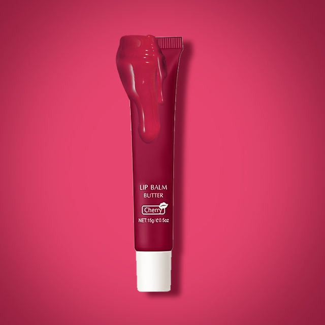 Lip Gloss Manufacturing Strawberry Fruit Nourishing Herbal Organic Natural Lip Shea Butter Balm Gel Cream for Female and Male