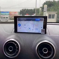 Reproductor Multimedia MP3 con Carplay y DSP, Transmisor FM para Audi A3 2014-2019, Actualización de Radio Android para Auto, Pantalla Táctil, Navegación GPS