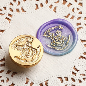 Molde de Sello de Cera Personalizado con el Escudo de Hogwarts de <span class=keywords><strong>Harry</strong></span> Potter en 3D, Hufflepuff, <span class=keywords><strong>Malfoy</strong></span>, Ravenclaw, Slytherin - Product Image 6