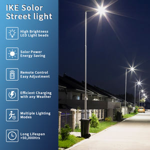 100W açık sokak ışıkları güneş enerjili IP65 su geçirmez güneş sokak lambası <span class=keywords><strong>Dusk</strong></span> şafak güneş güvenlik sel lambaları hareket sensörü - Product Image 2