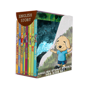 Juego de libros de cuentos en inglés para niños, conjunto de libros infantiles con impresión - Product Image 1