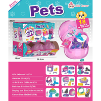 Nouveaux jouets de collection : Mini maison pour animaux de compagnie avec figurine et accessoires dans une boîte surprise, promotion, cadeau, machine Gashapon, jouets en capsule.