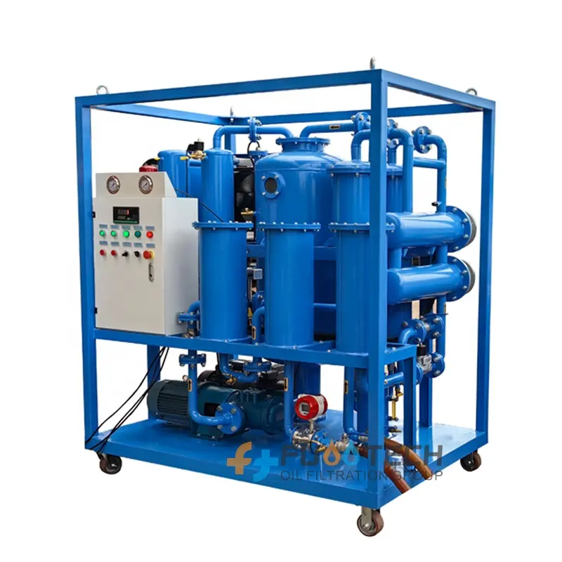FUOOTECH FTY-100 6000L/hr Marine Fuel Oil Purifier Automatic Turbine Oil Filtration Machine Turbine Oil Purifier