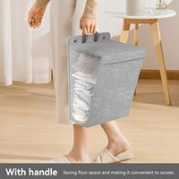 Panier à linge suspendu panier à linge pliable panier à vêtements sac de rangement de placard mural Portable panier à linge