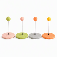 Jouet pour chat Spring Ball, jouet en peluche rebondissant interactif pour le divertissement des chats, multicolore, OEM/ODM personnalisé, jouet pour chat