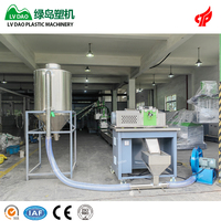 100-500 KG/H Modèle Différent Déchets En Plastique Recyclage Machine De Granulation PP PE PS PC ABS PA PET Granulateur En Plastique Machine Prix