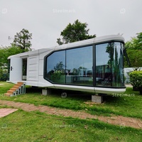 Capsule préfabriquée Maisons Maison Smart Hôtel Projet Maisons préfabriquées Space Capsule
