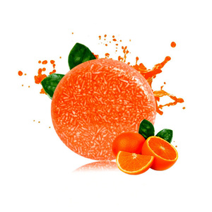 Prix usine Orange shampooing barre savon hydratant renforçant volumateur ingrédient naturel riz eau Anti-pelliculaire moelleux - Product Image 1