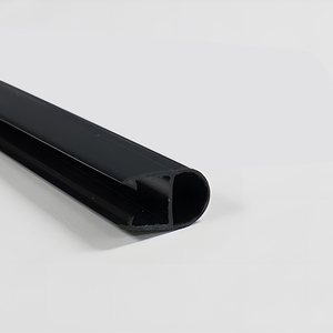 Commercio all'ingrosso Semi circolare 10mm porte in vetro <span class=keywords><strong>finestre</strong></span> doccia impermeabile in <span class=keywords><strong>PVC</strong></span> estruso striscia di tenuta con campione gratuito - Product Image 5