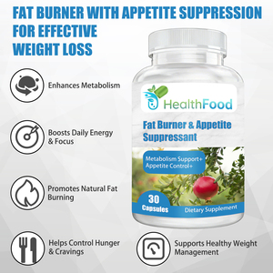 Top Quality Fat Burner & Appetite Suppressant Capsule Thermogenic Energy Support with Glucomannan Diatery <b>Supplement</b> - Product Image 4