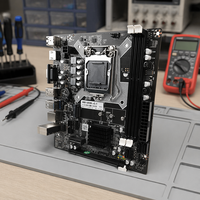 PCWINMAX Nueva Placa Base H81 MATX LGA1150 DDR3 16GB OEM ODM con Logotipo Personalizado, Disponible en Stock para PC de Oficina, Pedidos al por Mayor