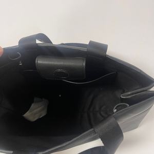 กระเป๋าถือสะพายข้างหนัง PU สีดำสำหรับผู้หญิงคุณภาพสูง, กระเป๋าถือแฟชั่นใหม่กระเป๋าสะพายไหล่สีตัดกัน - Product Image 6