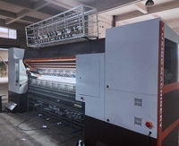 Machine à matelasser informatisée sans navette, multi-têtes, à moteur, pour matelas