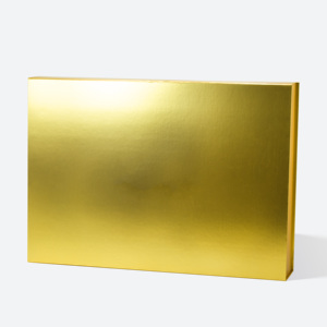 Caja de Regalo de Alta Gama con Logotipo Personalizado, Caja Grande Plegable de Cartón Dorado, Laminación Mate, Grabado en Relieve, Estampado en Lámina Dorada y UV para Caja Grande - Product Image 5