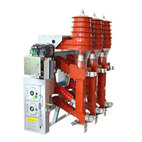 Interrupteur de rupture de charge d'air intérieur 12kv LBS FN12 interrupteur combiné rouge Durable contrôle et Protection 50/60hz 630A métrique