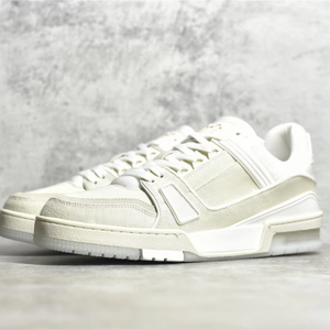 Luxury Design Lace-up Closed Toe Walking Style Genuine Leather Midsole Fashion Trend Casual Skate Sneakers for <b>Men</b> - Product Image 2